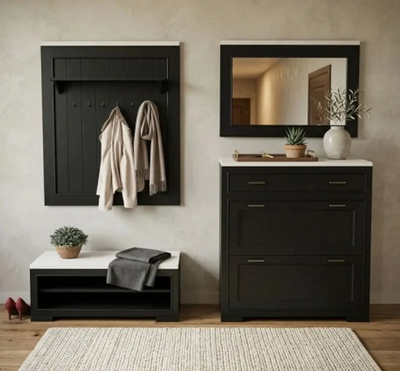 Casa Padrino Möbel Set im Landhausstil, 100 x 35 x 70 cm