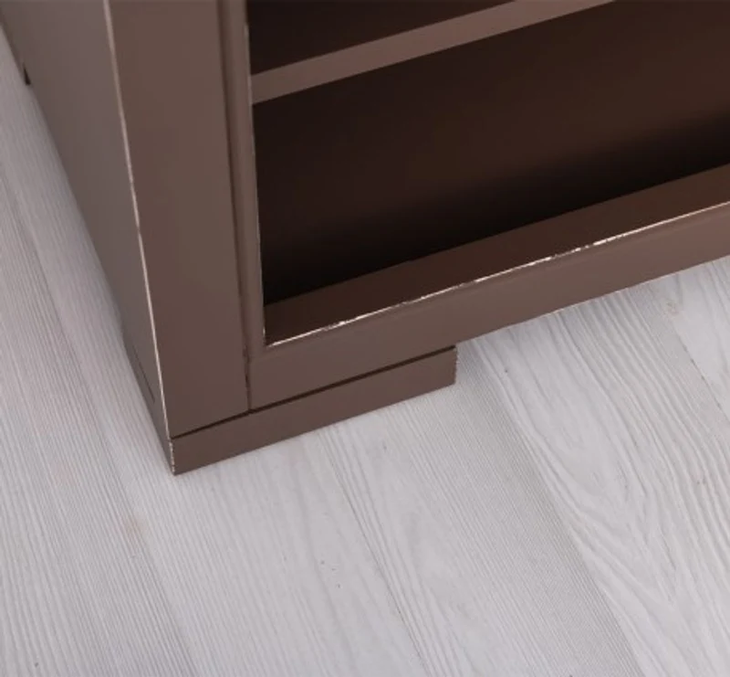 Casa Padrino Schuhschrank im Landhausstil, 100 x 35 x 40 cm