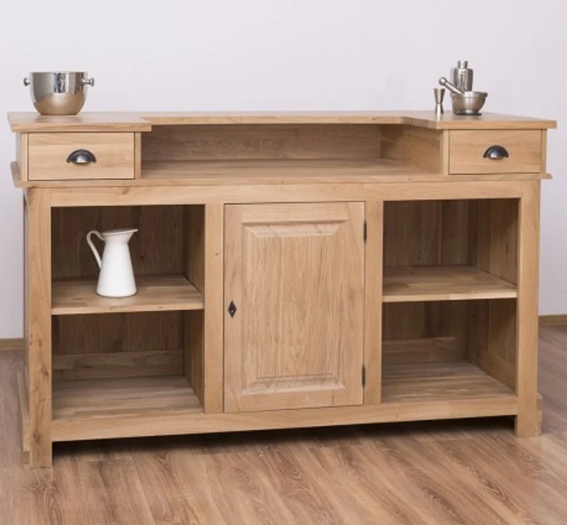 Casa Padrino Theke im Landhausstil, 180 x 65 x 107 cm