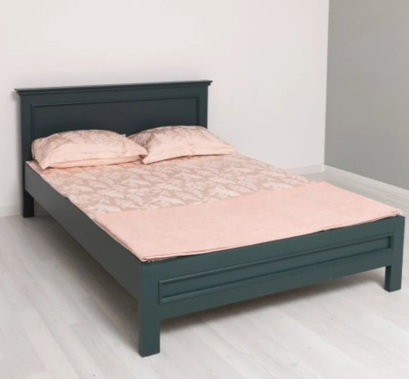 Casa Padrino Bett im Landhausstil, 140 x 200 x 93 cm