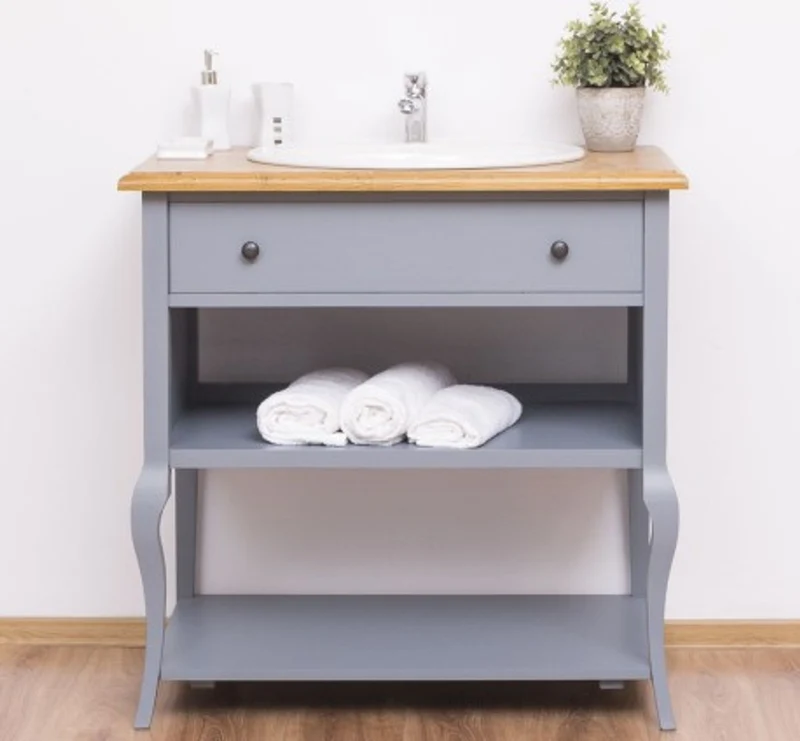 Casa Padrino Waschtisch im Landhausstil, 90 x 54 x 90 cm