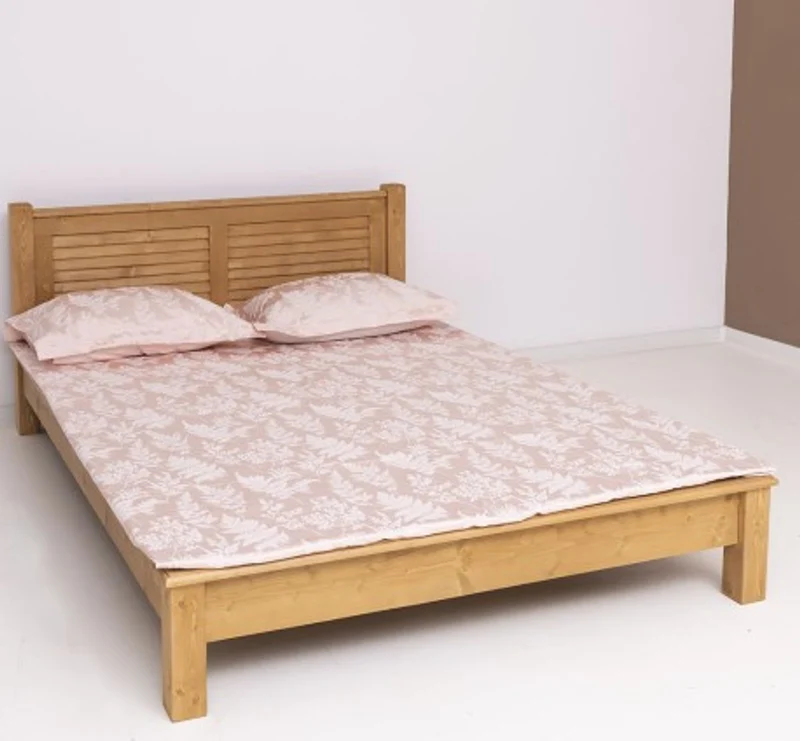 Casa Padrino Bett im Landhausstil, 140 x 200 x 82 cm