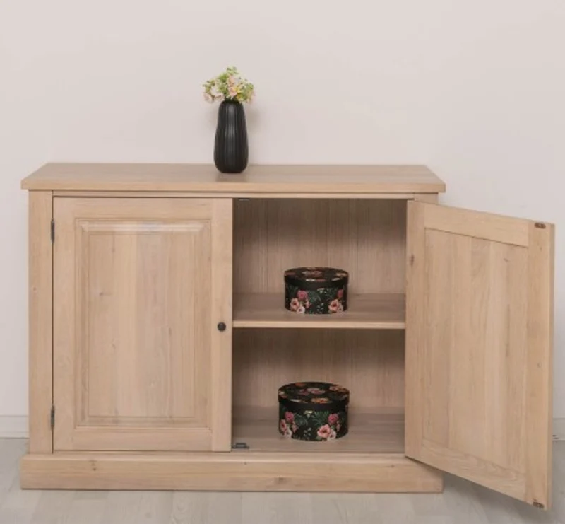 Casa Padrino Vitrine im Landhausstil, 124 x 47 x 90 cm