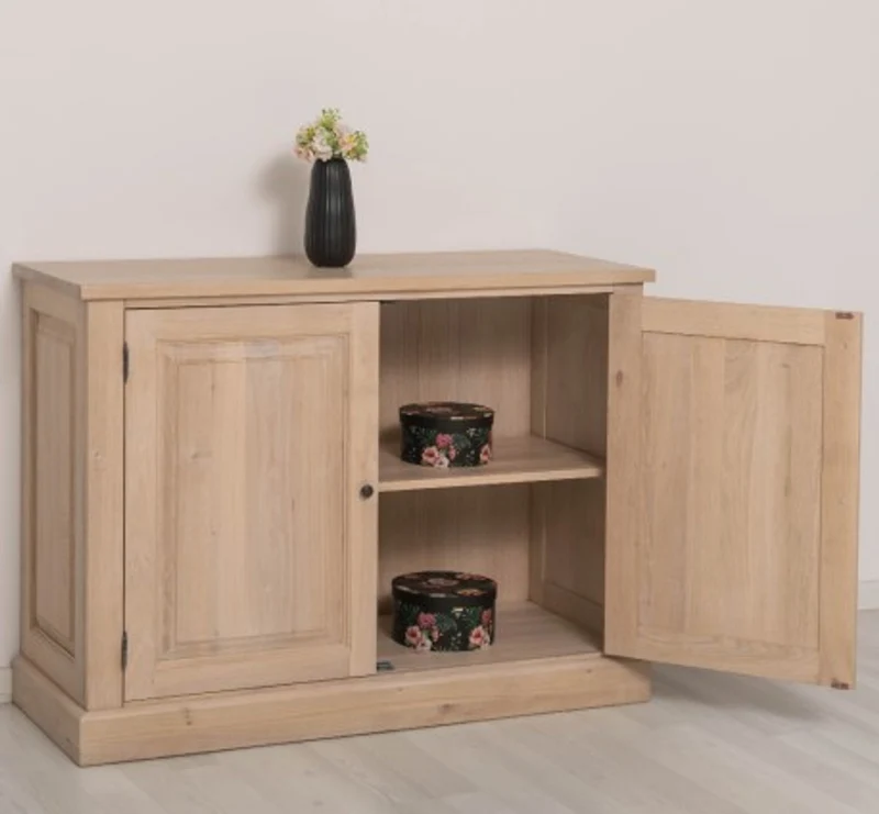Casa Padrino Vitrine im Landhausstil, 124 x 47 x 90 cm