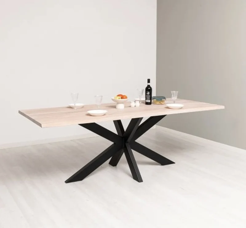 Casa Padrino Tischplatte im Landhausstil, 180 x 100 x 4 cm