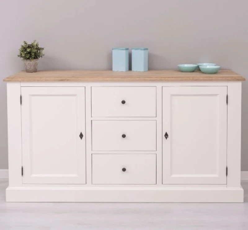 Casa Padrino Sideboard im Landhausstil, 173 x 47 x 93 cm