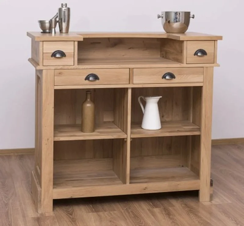 Casa Padrino Theke im Landhausstil, 120 x 51 x 107 cm