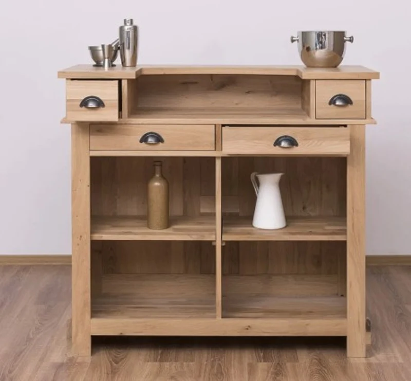 Casa Padrino Theke im Landhausstil, 120 x 51 x 107 cm