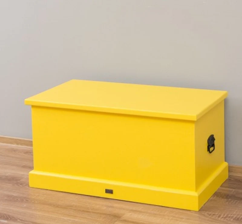 Casa Padrino Truhe im Landhausstil, 90 x 45 x 45 cm