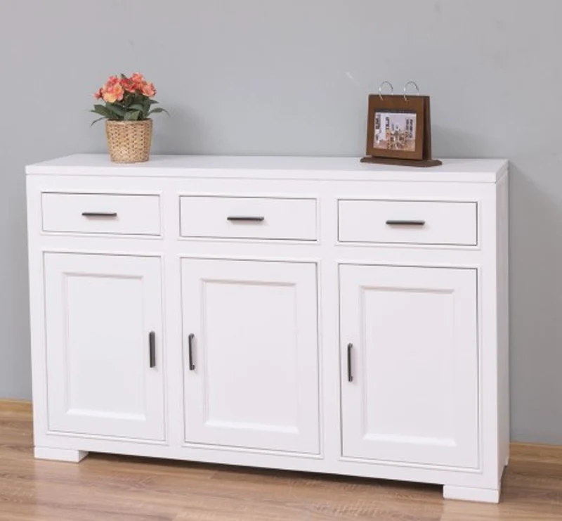 Casa Padrino Sideboard im Landhausstil mit 3 Türen und 3 Schubladen, 140 x 35 x 90 cm