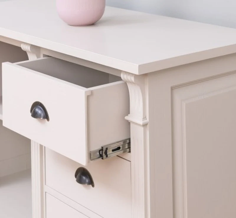 Casa Padrino Sideboard im Landhausstil mit 1 Tür und 3 Schubladen, 116 x 51 x 78 cm