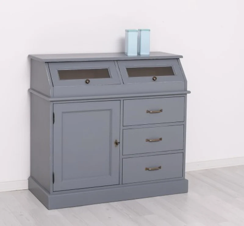 Casa Padrino Sideboard im Landhausstil mit 1 Tür und 3 Schubladen, 107 x 50 x 100 cm