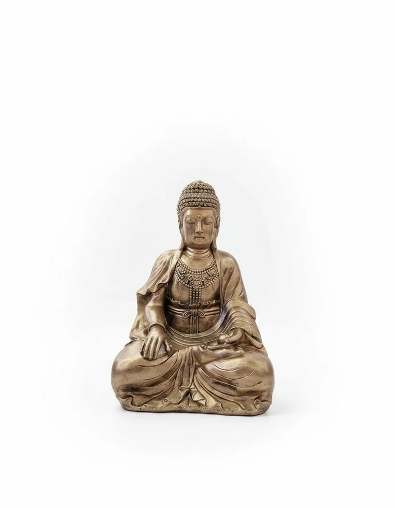 Casa Padrino Luxus Deko Skulptur Statue Buddha H. 59 cm - Deko Skulptur - Deko Figur - Tierfigur - Gartendeko