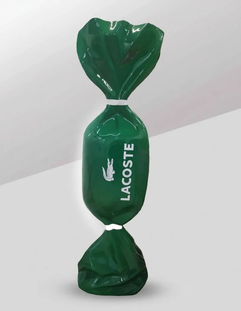 Casa Padrino Luxus Deko Skulptur Deko Objekt Lacoste Süßigkeiten H. 99 cm - Deko Skulptur - Deko Figur - Tierfigur - Gartendeko