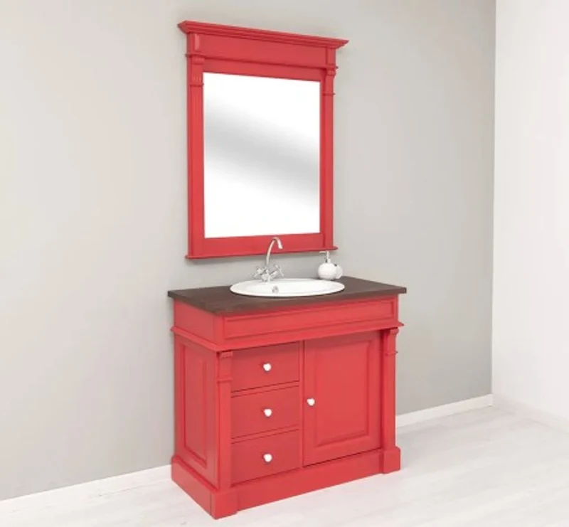 Casa Padrino Schrank im Landhausstil, 103 x 51 x 91 cm
