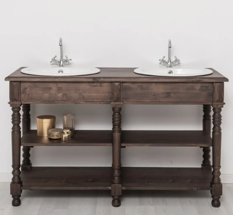 Casa Padrino Waschtisch im Landhausstil, 150 x 54 x 90 cm