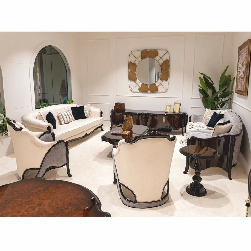 Casa Padrino Luxus Barock TV Schrank mit 4 Türen Dunkelbraun / Gold 245 cm - Barock Wohnzimmer & Hotel Möbel - Edel & Prunkvoll
