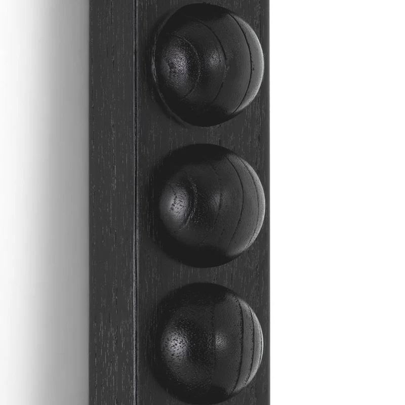 Casa Padrino Luxus Spiegel Schwarz H. 245 cm - Großer Luxus Wandspiegel