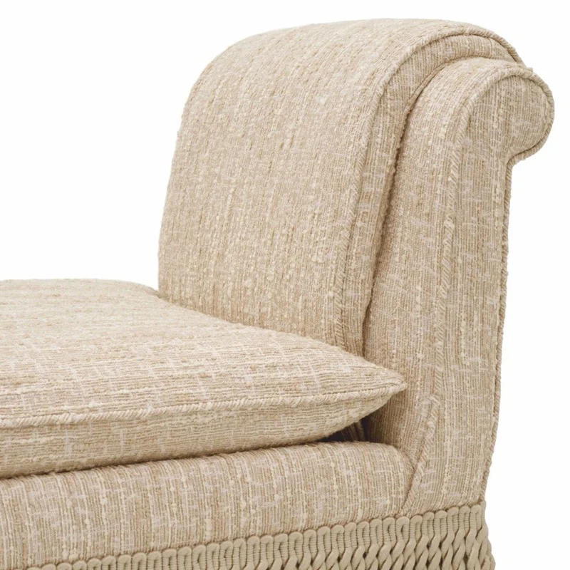 Casa Padrino Luxus Wohnzimmer & Hotel Sessel Creme - Wohnzimmer & Hotel Möbel