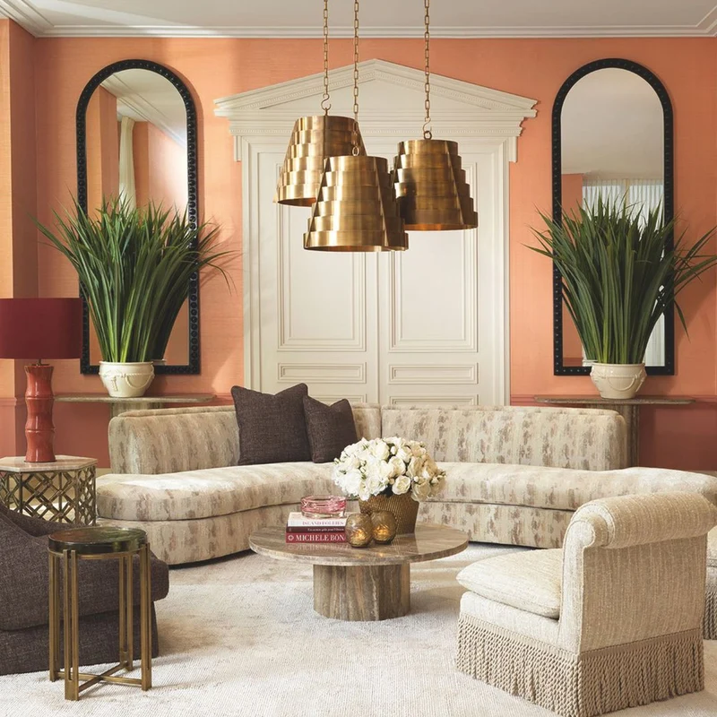 Casa Padrino Luxus Wohnzimmer & Hotel Sessel Creme - Wohnzimmer & Hotel Möbel