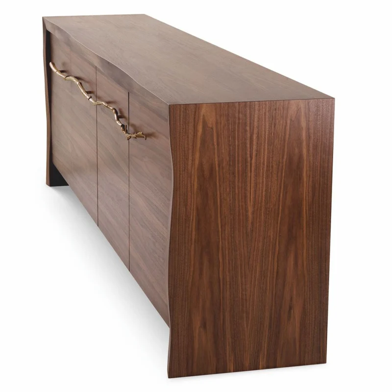 Casa Padrino Luxus Sideboard Braun / Bronze 240 cm - Wohnzimmer & Hotel Möbel