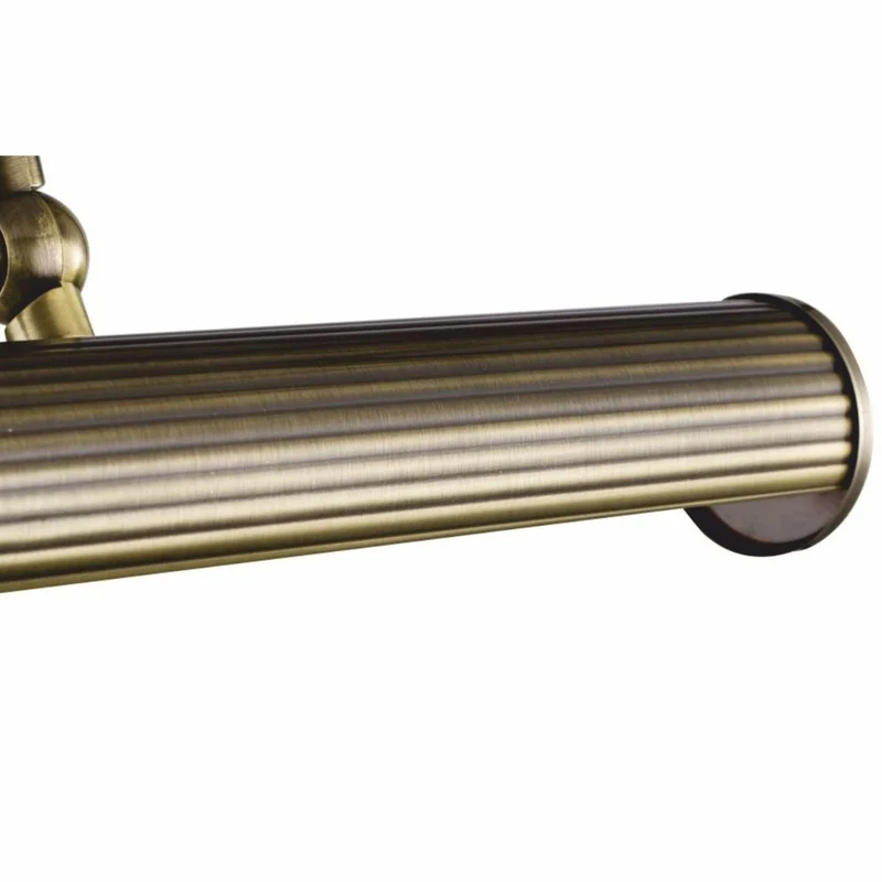 Casa Padrino Jugendstil Metall Wandleuchte Messing 35,9 cm - Leseleuchte
