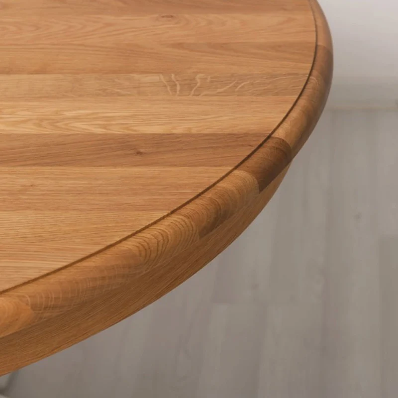 Casa Padrino Landhausstil Massivholz Esstisch Naturfarben / Weiß 210 cm