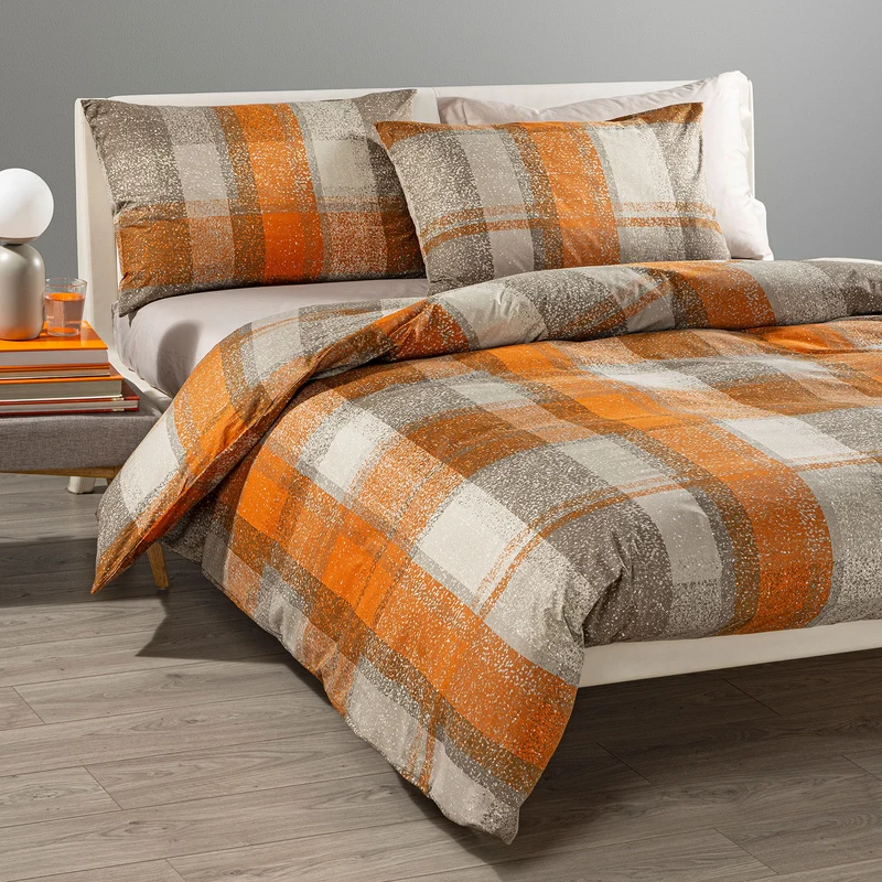 Completo Copripiumino Smith Moderno in Cotone