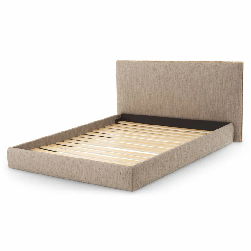 Casa Padrino Luxus Doppelbett Beige / Antik Gold 160 x 200 cm - Schlafzimmer Möbel
