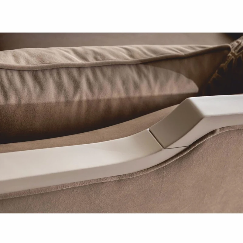 Casa Padrino Luxus Barock Sofa Braun / Creme / Gold 235 cm - Barockstil Möbel