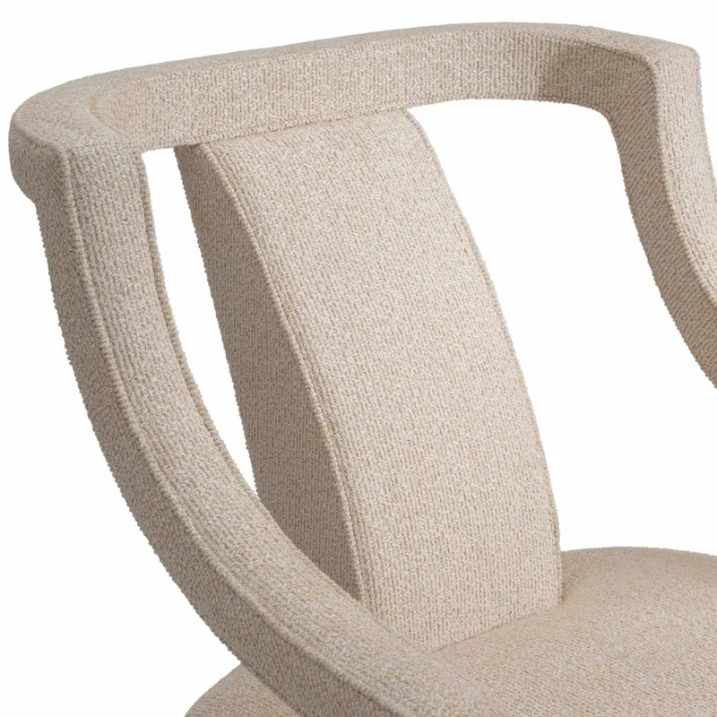 Casa Padrino Luxus Wohnzimmer & Hotel Sessel Beige / Schwarz 67 cm - Luxus Möbel