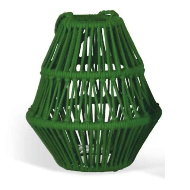 Casa Padrino Luxus Gartenlaterne Grün H. 52 cm - Garten Deko Accessoires