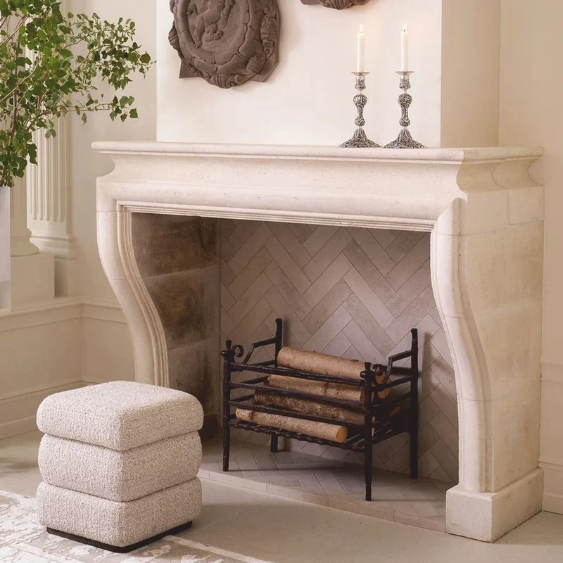 Casa Padrino Luxus Hocker Beige / Bronze H. 52 cm - Luxus Hotel Möbel