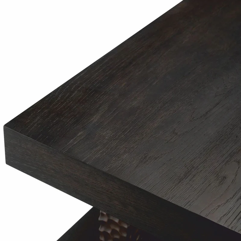 Casa Padrino Luxus Couchtisch Schwarz 100 cm - Hotel & Wohnzimmer Möbel