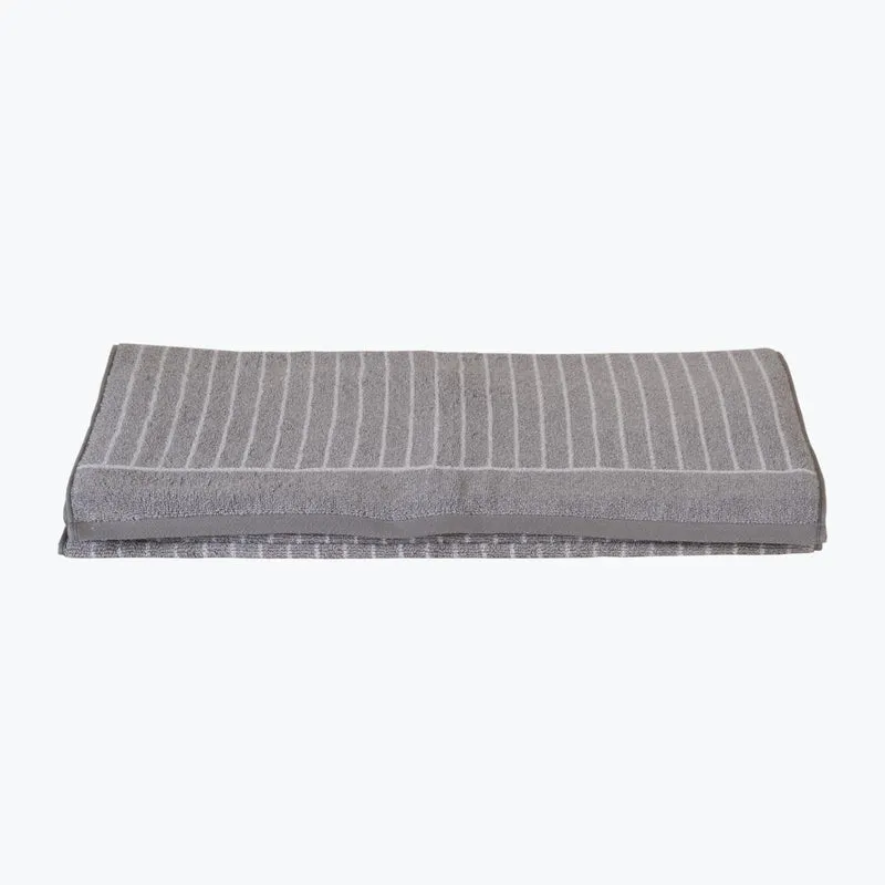 Telo Bagno gessato Moderno in Spugna 550 gr/mq