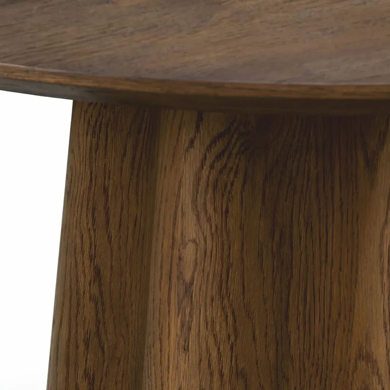 Casa Padrino Luxus Beistelltisch Dunkelbraun Ø 60 x H. 55 cm - Luxus Möbel