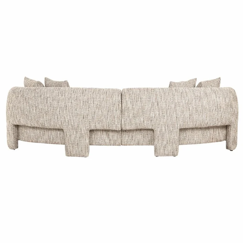 Casa Padrino Luxus Sofa Naturfarben 285 cm - Wohnzimmer & Hotel Möbel
