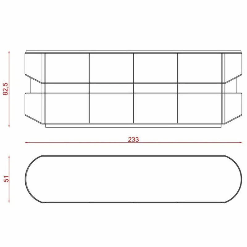 Casa Padrino Luxus Sideboard mit 4 Türen Grau / Dunkelbraun / Silber 233 cm - Hotel Möbel