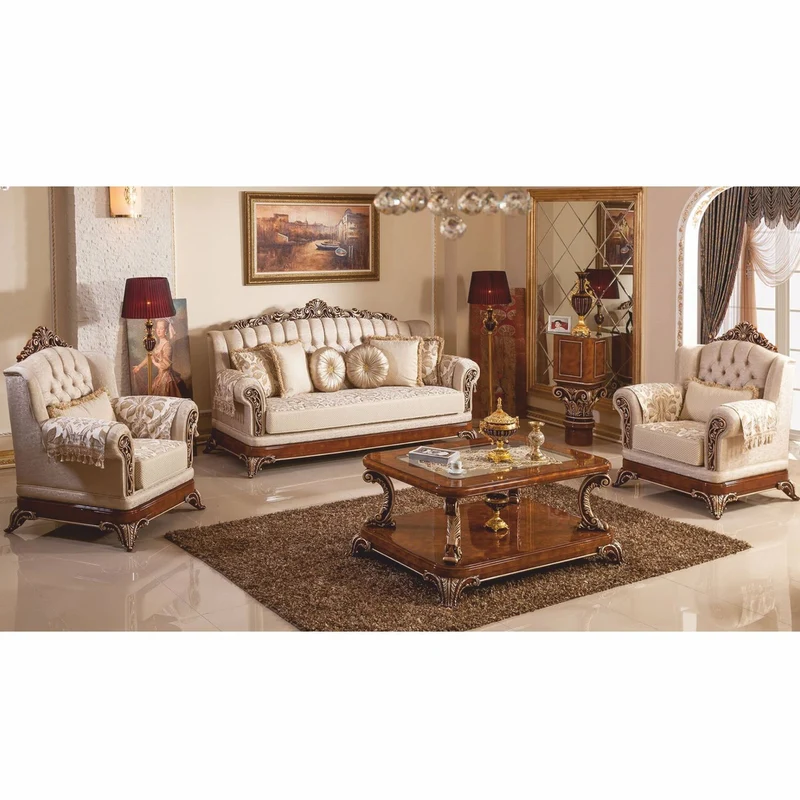 Casa Padrino Luxus Barock Beistelltisch Braun / Bronze H. 100 cm - Barockstil Möbel
