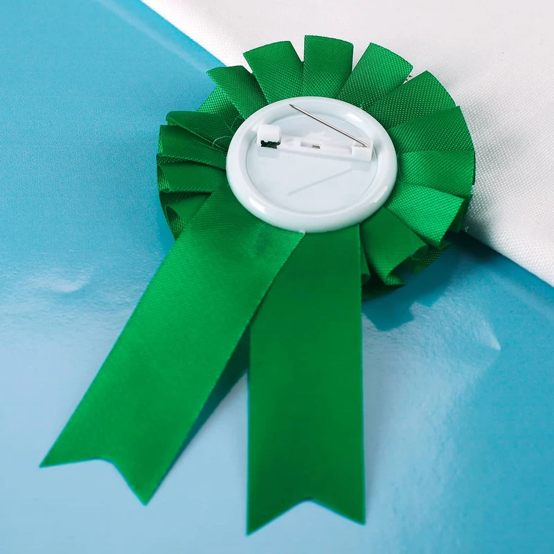 Grüne Rosette für den besten Angler