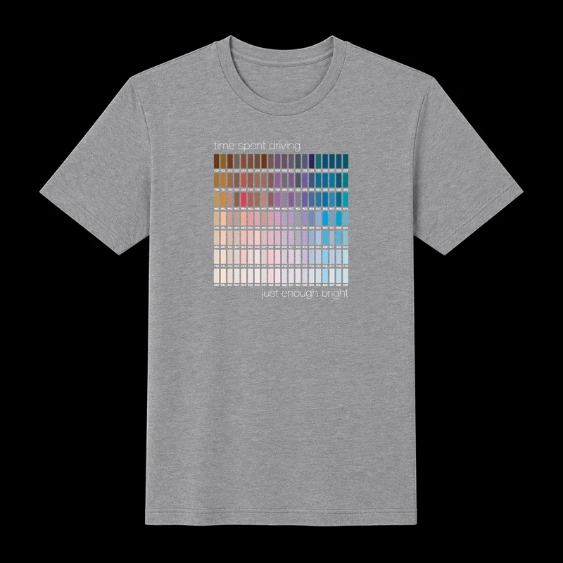 Just Enough Bright - Swatches T-Shirt