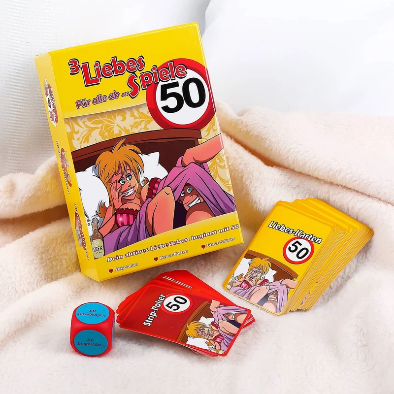 3 Liebes-Spiele für alle ab 50 !