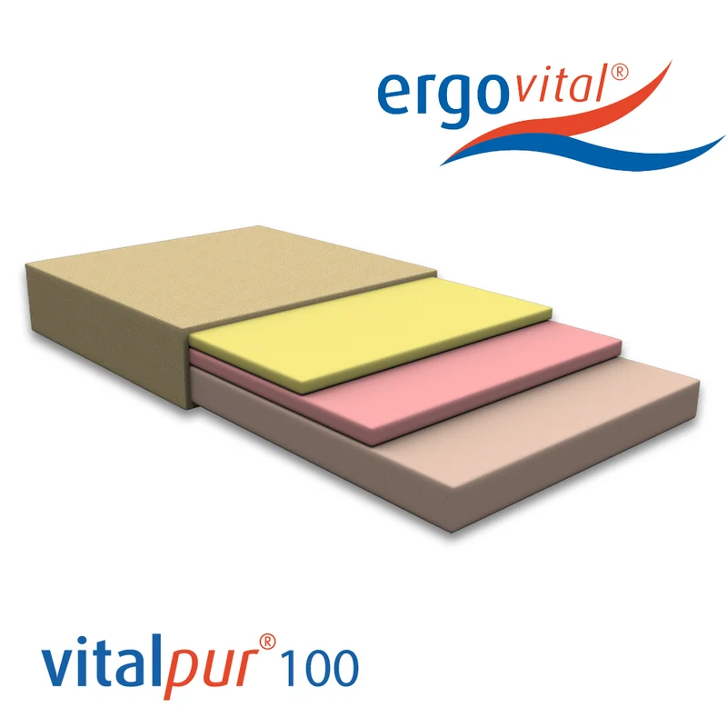Visco Matratze ergovital vitalpur 100