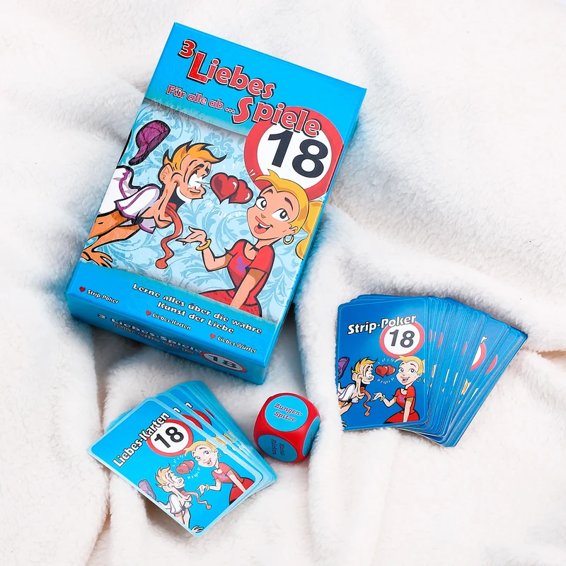 3 Liebes-Spiele für alle ab 18!