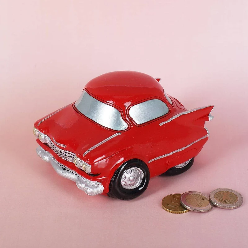 Rote Spardose Oldtimer - American Style