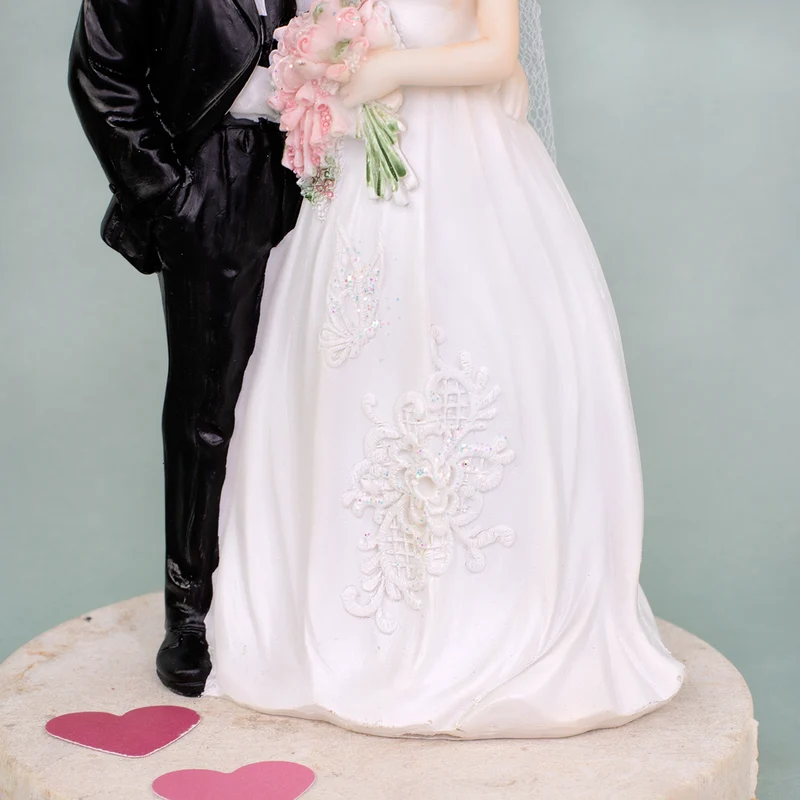 Brautpaar Frau & Mann mit Hand in der Tasche | Figur 16 cm