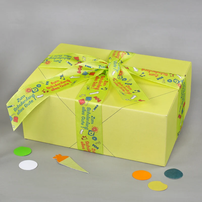 Geschenkband für Schulanfang & Einschulung 3m