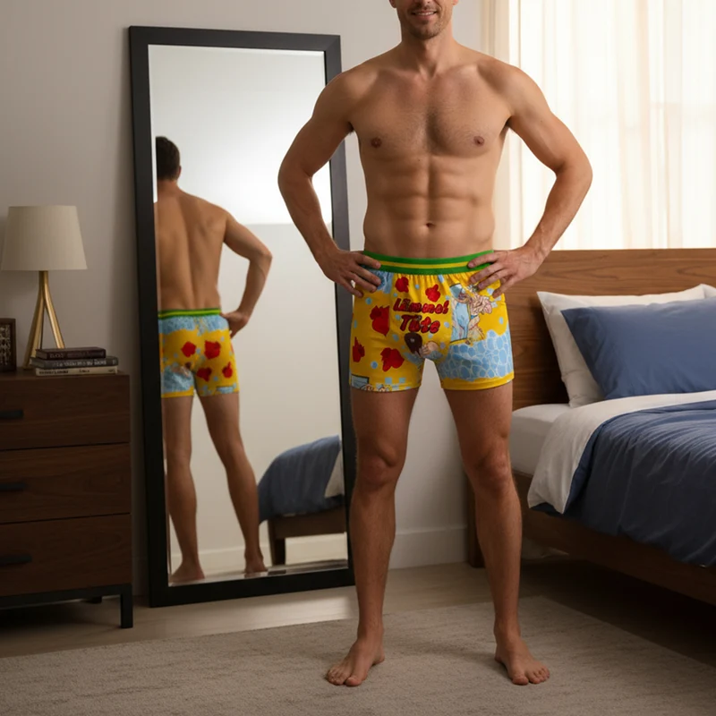 Sexy Boxershorts Lümmel-Tüte | Frivoles Scherz-Geschenk für Männer mit Humor