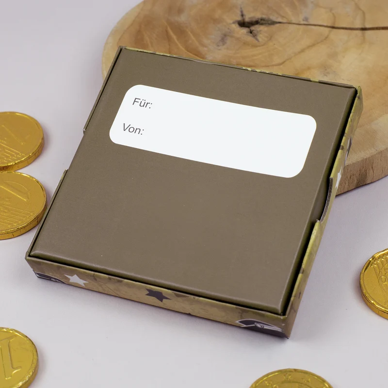 Geschenkschachtel "Prüfung bestanden!" für Geldgeschenke oder Gutscheine zur bestandenen Prüfung