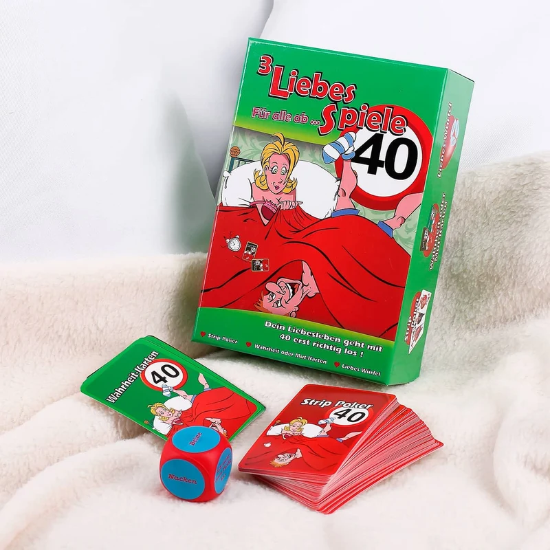 3 Liebes-Spiele für alle ab 40 !
